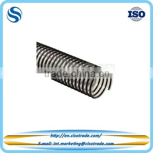 Flexible PVC Suction & Delivery Hose, Steel Spiral Reinforced Pvc Spiral Flexible Hose photo-2