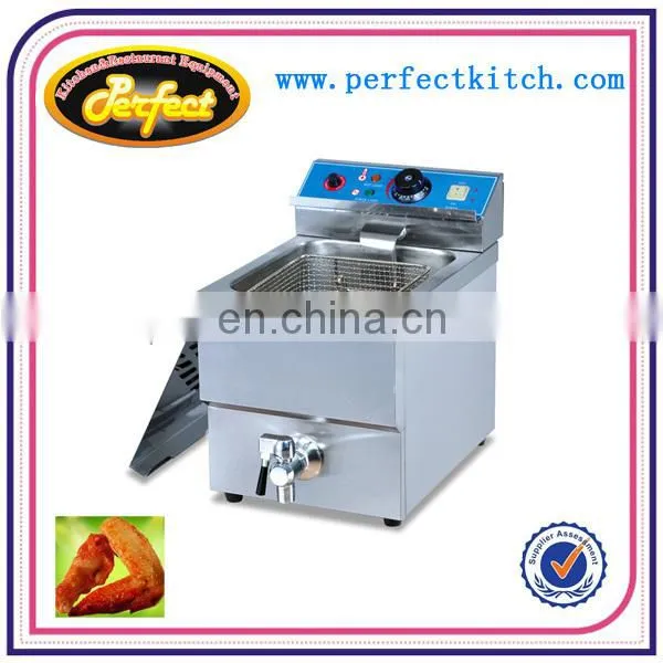 8L Stainless Steel Electric Fish Fryer / Double Tanks Chips Fryer photo-3