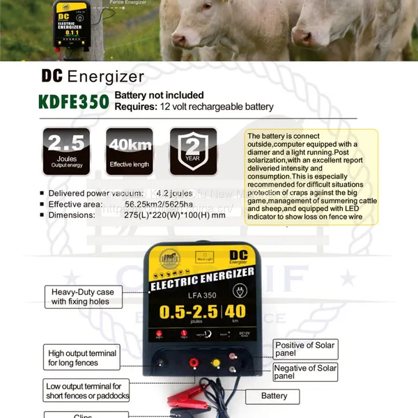 Pasture Electric Fence Accessories Electric Polyrope photo-3