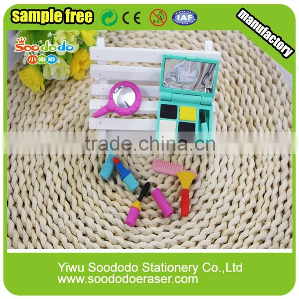 Mascara Shaped Pencil Eraser For Children photo-2