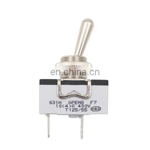 APEM 631H 631H/2 2Pin 12mm ON/OFF Maintained Toggle Switch SPST photo-2