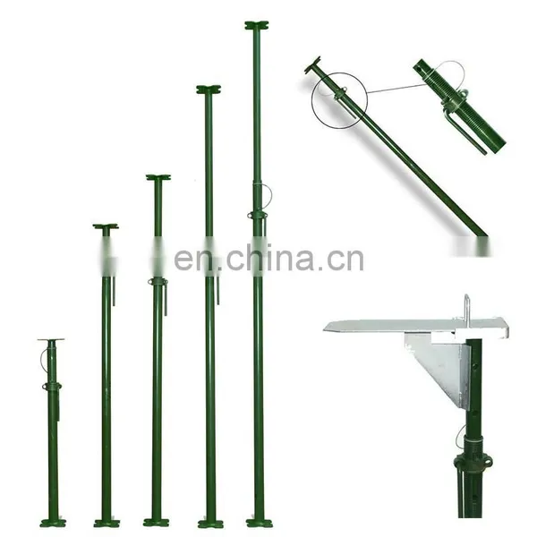 Chinese Adjustable Height Steel Props Scaffolding Build Construct Material for Sale