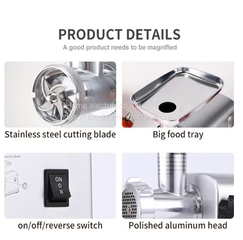 Household Wholesale Mincing Chicken Rack Mixing Fish Bone Multi - Function Filling Sausage Mincer Wechat/whatsapp:008613510231336 photo-2