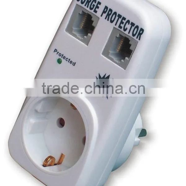 Surge Protector For Ac Power and Network Line(RJ45)