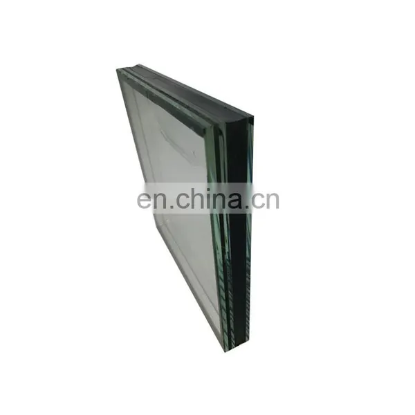 Triple Glazed Heat Insulation Door Double Sheet Blue Colour Frame Soundproof Window Glass photo-2