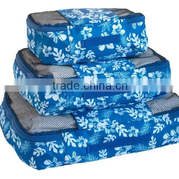 3 Set Packing Cubes for Travel,Travel Luggage Packing Organizers Bag,high Quality Polyester Packing Cube for Women photo-3