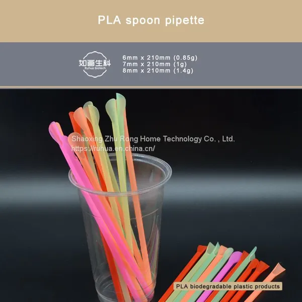 PLA Spoon Pipette/Biodegradable Straws