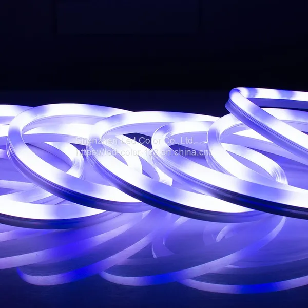 New Arrivals 5050RGB Led Pixel Neon Flex Colorful Flexible Silicone Neon Strip Outdoor Landscape Led Neon Light Flexible Led Strip photo-2