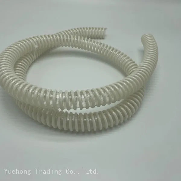 PU Plastic Ribbed Hose With Smooth Inner Wall, Which is High Temperature and Wear Resistance Resistant, and Can be Customized as Flame-retardant PU Reinforced Plastic Ribbed Hose photo-4
