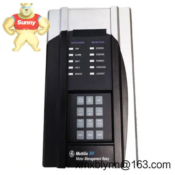 GE Multilin 369-HI-R-M-0-0-0-E Motor Management Relay – Protection, Monitoring, and Control for Critical Motors photo-3
