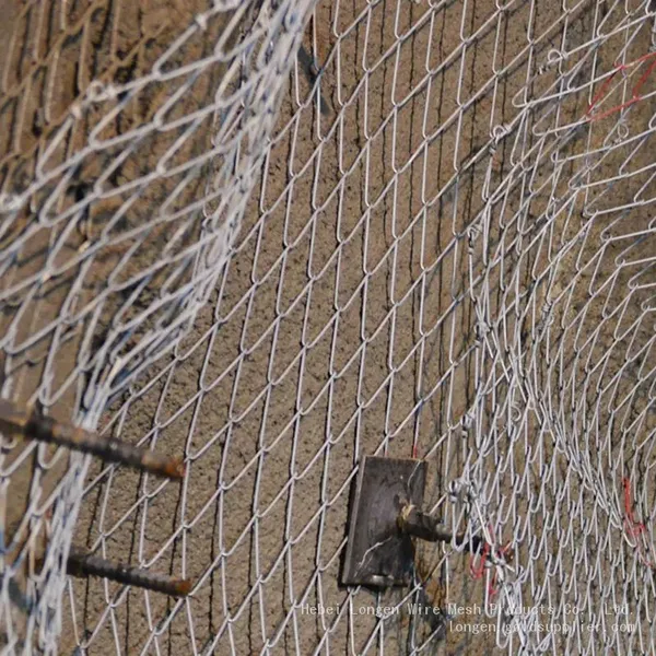 Underground Support Netting- Single twisted High Tensile Wire Mesh