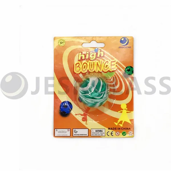 Hot Sale 45MM High Bouncy Ball Children's Toy Rubber Balls Blister Card Package photo-4