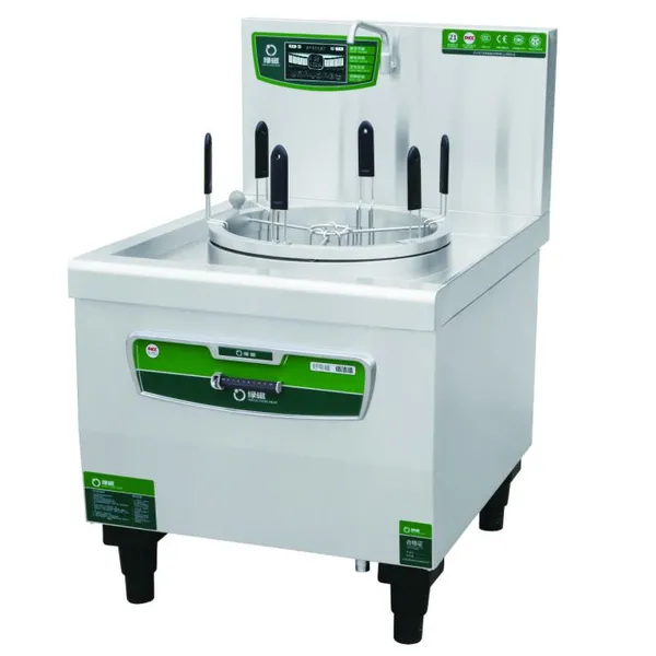High Efficiency Green Induction Cooker Single Wok With Single Warmer photo-4