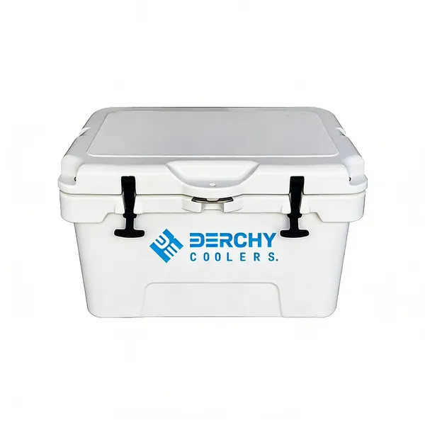 Rotomolded Hard Cooler Portable Small Ice Chest With 3-Inch Insulation Heavy-Duty Beach Cooler for Camping, Fishing, Boating, Picnic, BBQ, Travel photo-2