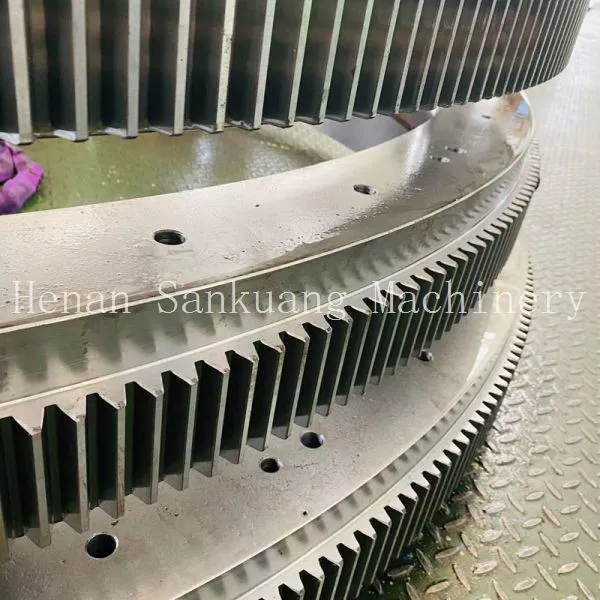 External Gear Slewing Bearing for Automated Warehouse Turntable Systems photo-4