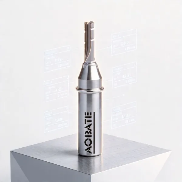 TCT Straight Router Bit 12.7mm Shank 2 Flute for CNC Woodworking Milling Engraving - AOMJNG photo-2