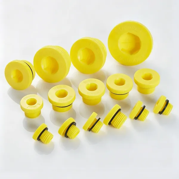 MLD Series Plastic PE Sealing Thread Plug Specifications Complete Leakproof Hexagonal Cap Sealing Plug Head Oil Plug