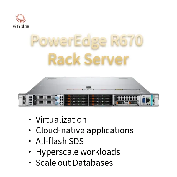 PowerEdge R670 1u Rack Server Factory Price Intel Xeon 6 Processors photo-2