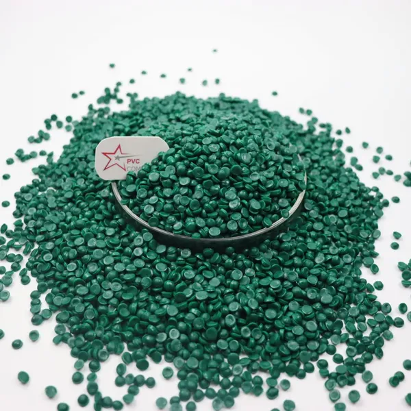 Anti-UV PVC Wire Mesh Compounds PVC Chain Link Granules photo-4