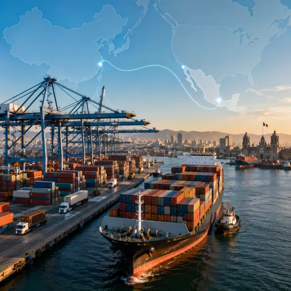China Sea and Truck Freight Service to Mexico photo-2
