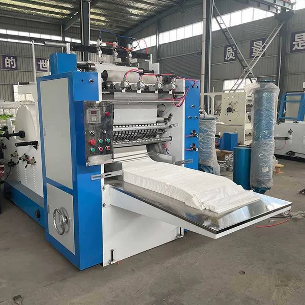 Customized Logo Tissue Paper Making Machine Facial Tissue Paper Production Line Machines