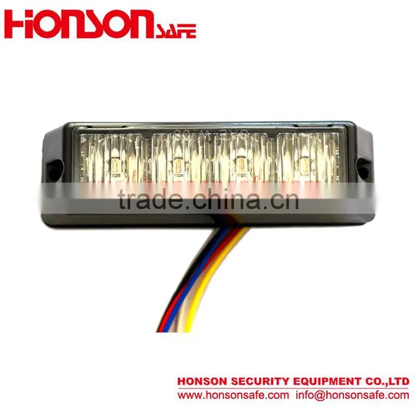 LED Grille Warning Lighthead , Surface Amber Mounting Strobe Light for Vehicle HF-142 photo-3