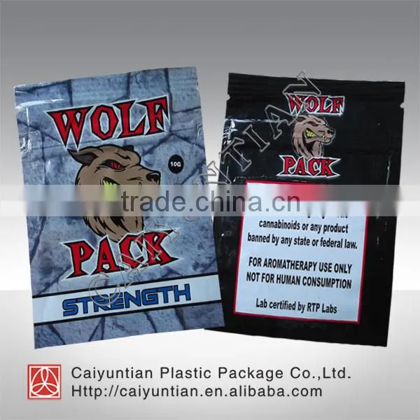 4g WOLF PACK 6g Crazy Monkey Herbal Incense Bag photo-2