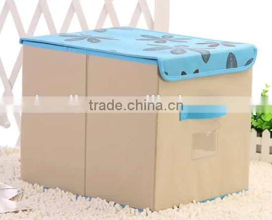 Spacious Canvas Collapsible Storage Box photo-3