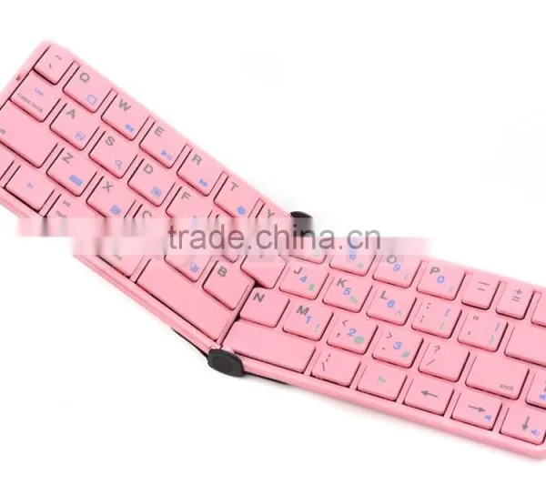 Ultrathin Folding Bluetooth Version 4.0 Keyboard For Android Tablet IPad Air Mini 3 4 photo-3
