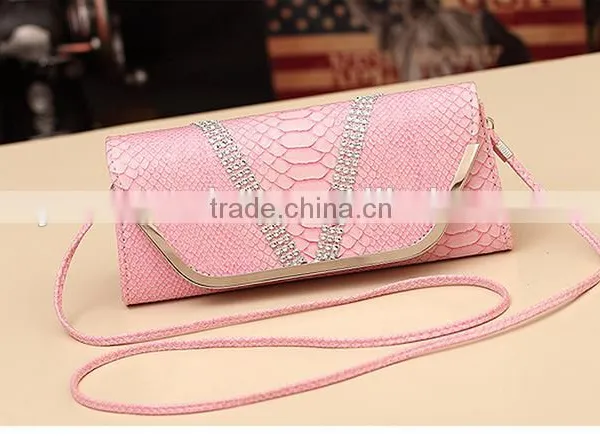 European America Fashion Evening Bag for Girl With Crystal Stone photo-3