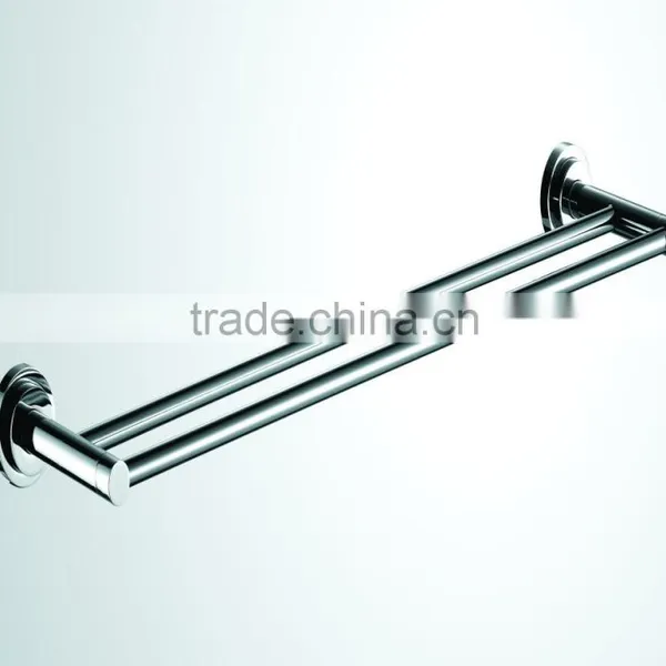 Wall Hung Fashionable Double Bathroom Shelf photo-4