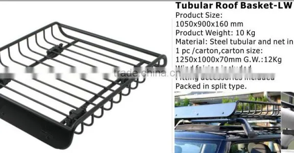 Foldable Steel Roof Rack Roof Basket photo-2
