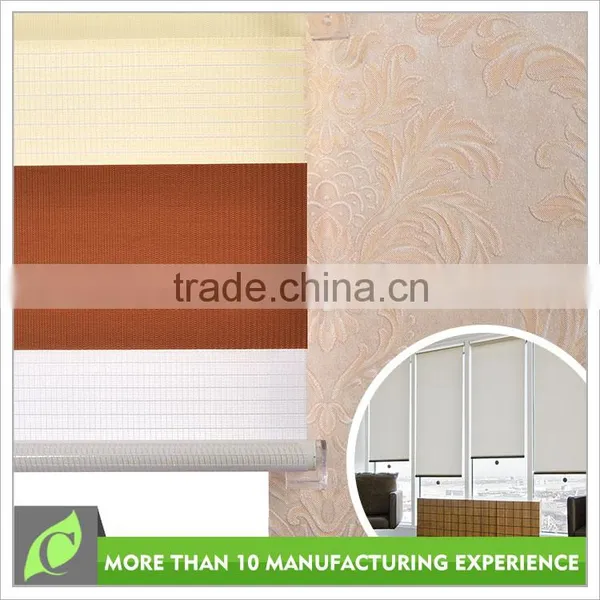2016 Fastest Selling Natural Look Custom Window Blind, Zebra Blind photo-2