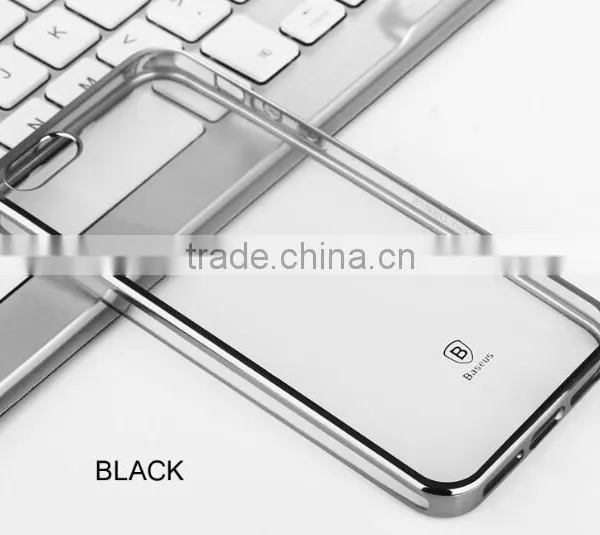 BASEUS Shining Series Soft TPU Case for Iphone se 0.8mm Ultrathin Electroplating Shockproof Shining Case for Iphone 5/5s photo-2
