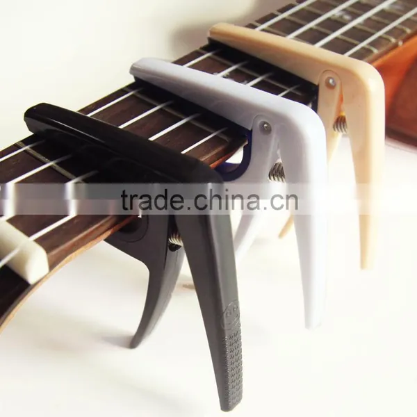 Color Musical Accessories Plastic Ukulele Guitar Capo