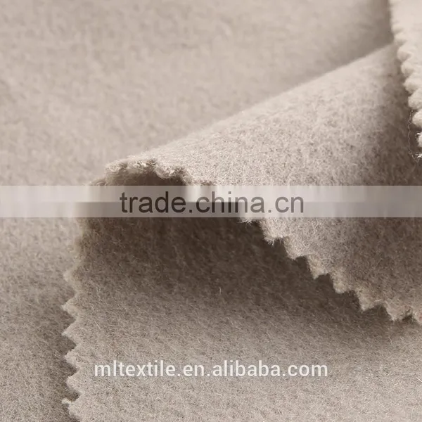 High-grade Double-sided Pure Wool Woolen Fabrics Cashmere Woolen Cloth photo-3