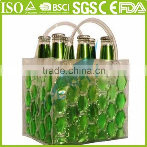 Freezable Gel Wine Bottle Cooler Freezer Pack Bag photo-6