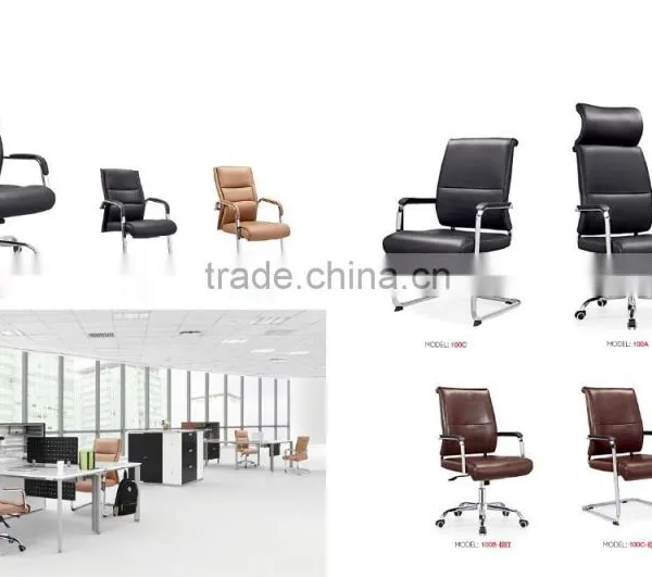 2015 Swivel Ergonomic Executive Leather Chair photo-2