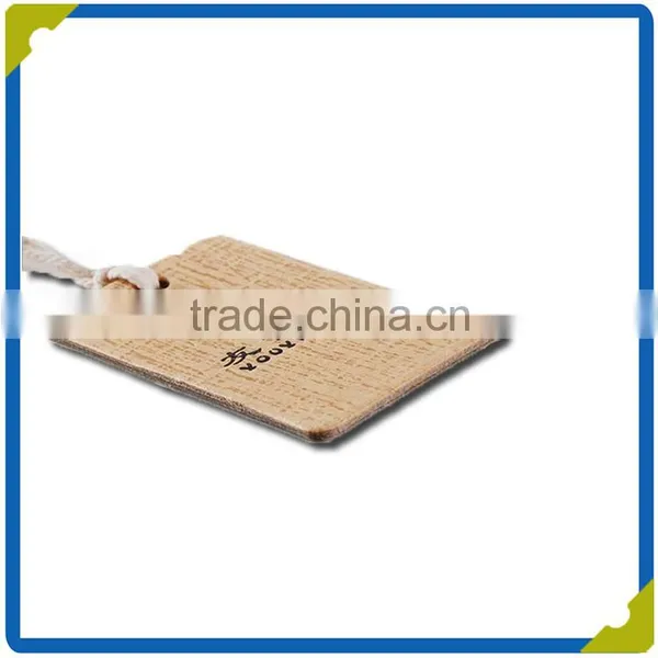 Fashion Cheap Custom Eco-friendly Kraft Paper Garment Hang Tags Template for Jeans photo-6
