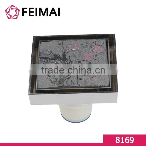 Sanitary Ware Resin Brass Shower Floor Drainer photo-3