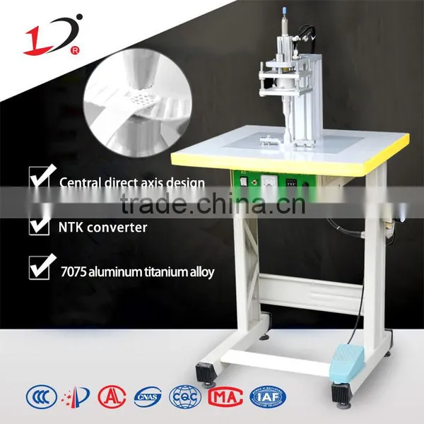 35KHz Ultrasonic Desktop Spot Welding Machine Face Mask Ear-loop Spot Welding Machine