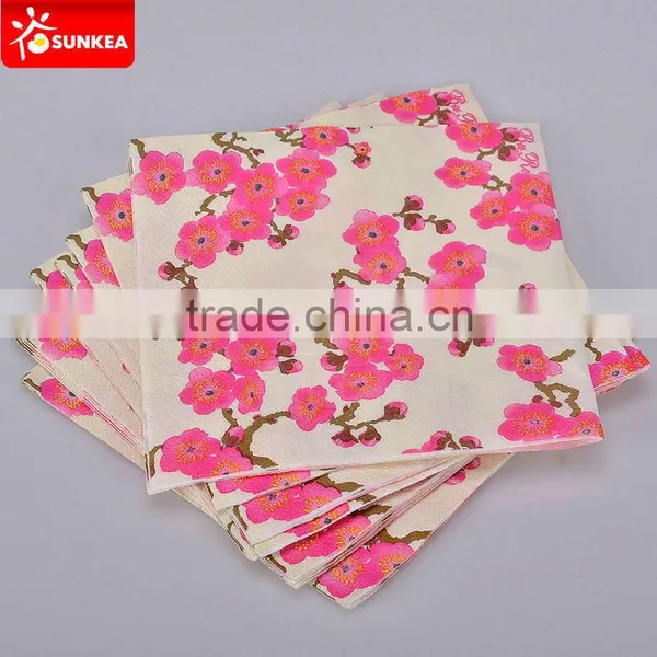 2ply or 3ply Colorful Safe Paper Napkin
