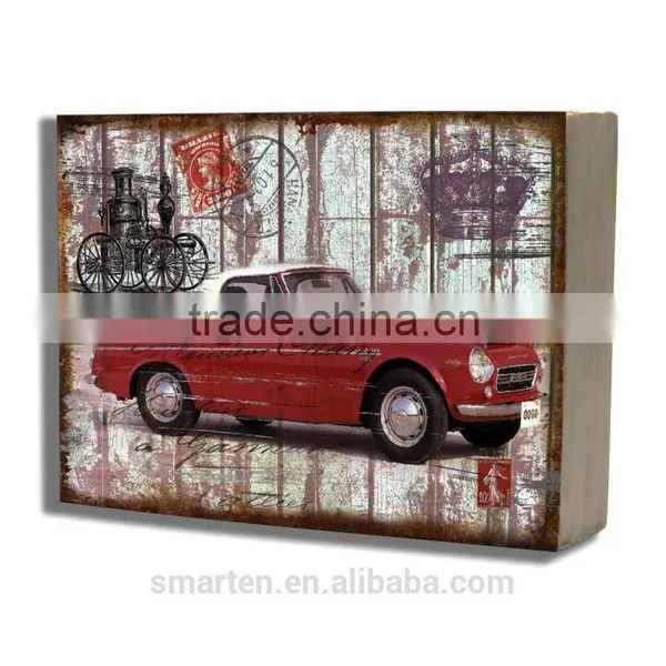 Outdoor Wall Plaque Antique Wood Wall Plaque photo-2