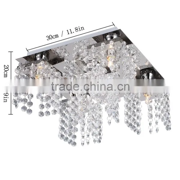 Fashion Crystal Chandeliers LED Light AC110-120V Novelty Lamp For Indoor Dinning Room Home/Hall/Villa Lamp Wedding Decoration photo-4