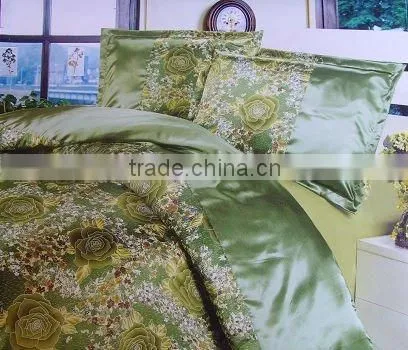 100 Polyester Satin Deep Pocket Bed Sheet Set 4 Piece All Sizes