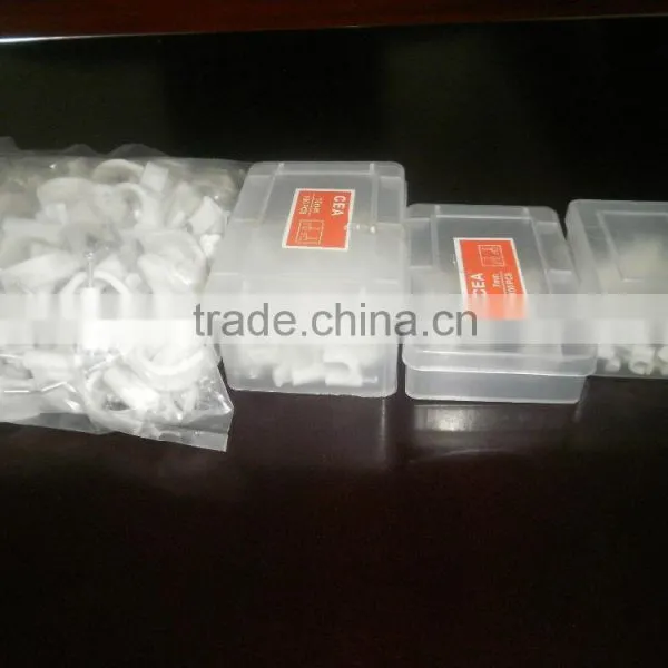 Supply Boxed Nail Wire Clips/nail Cable Clips/nail Cable Clamps 24mm photo-3