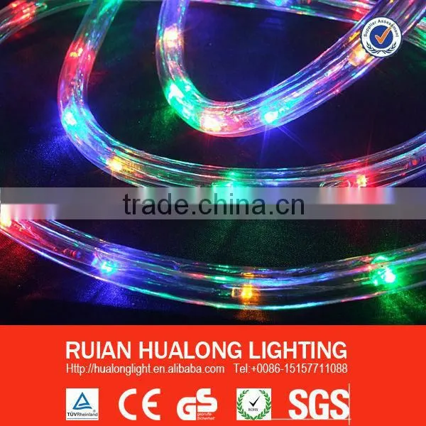 36led /m LED Rope Light 220V Europe Standard LED Rope Light Round 2/3 Wires Waterproof IP65 photo-2