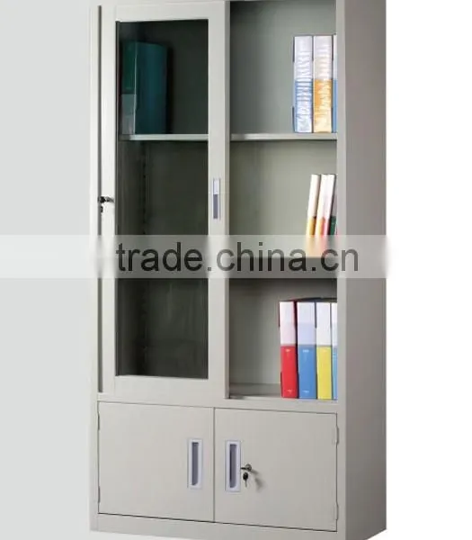 Steel Storing Cabinet Glass Door Steel File Cabinets Glass Door Laboratory Cabinet photo-2