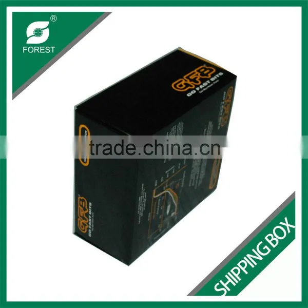 CUBE SHAPE ART PAPER SHIPPING CARTON BOX FOR MOVING TOYS WITH CLEAR WINDOW photo-2