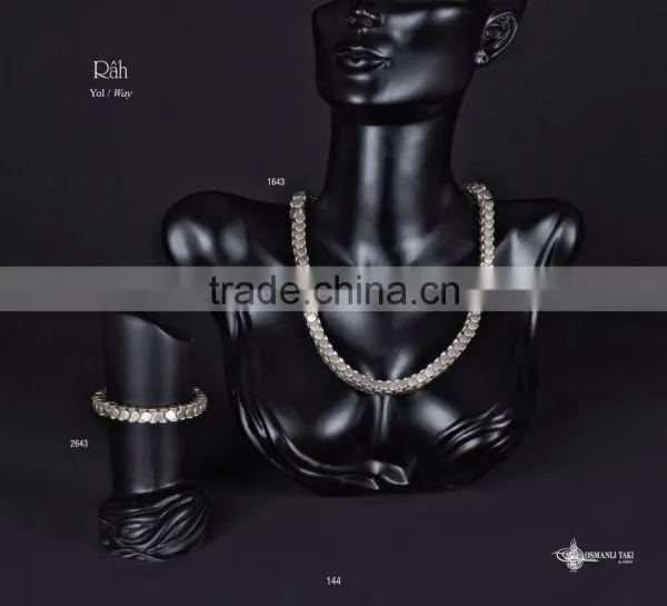 Ring Earring Bracelet Necklace Hellenic Jewelry Set photo-2